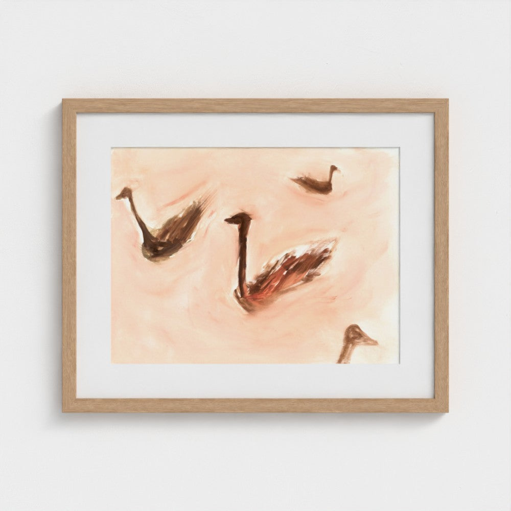 Flock of geese