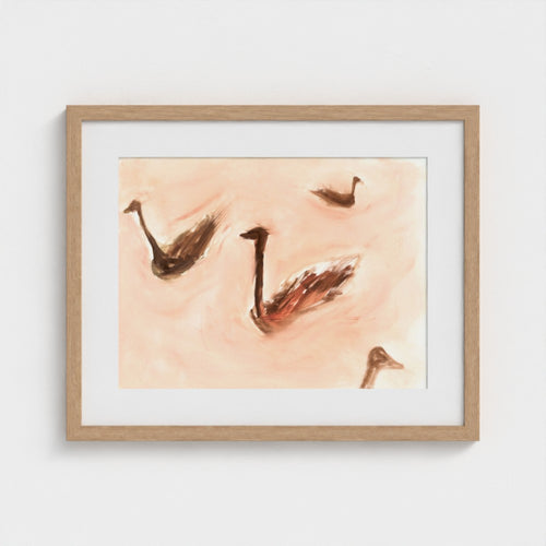 Flock of geese