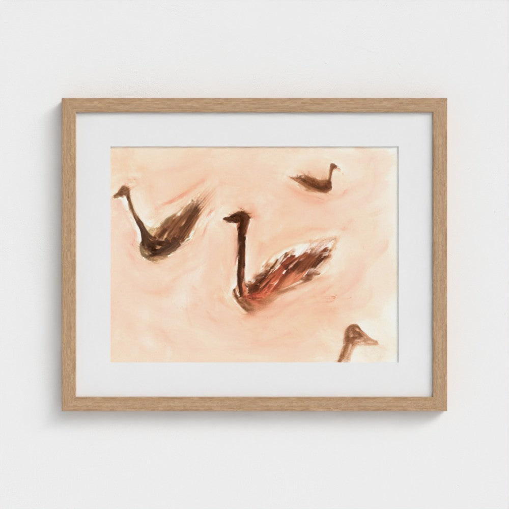 Flock of geese